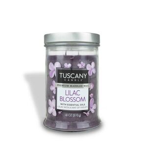 Transform any space into a blooming early spring garden, enchanting 18oz. Candle